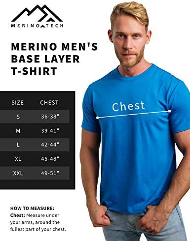 Merino.Tech Merino Merino Wool Mens Mens - Merino Merino Wool Shirtwirt Layer Layer