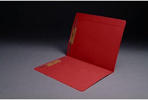 תיקיות אדומות 11 פט, כרטיסייה עליונה מחוזקת בגזרה מלאה, גודל אותיות, אטב קופה מס ' 1 ו - 3