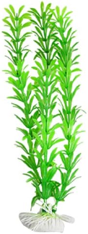 מיכל הדגים של UXCELL צמח מימי/קישוט דשא, 11 אינץ ', ירוק
