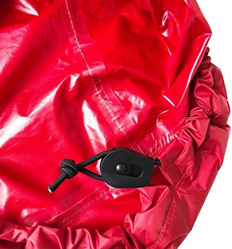 Sgerste אוניברסלי מתכוונן קיאק קיאק לריסוס ריסוס חצאית חצאית סיפון S - XL אדום