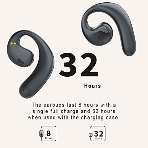 אוזניות אוזניים פתוחות אלחוטיות בלוטות אוויר הולכת אוזניים ניצני אוזניות אלחוטיות Bluetooth אוזניות