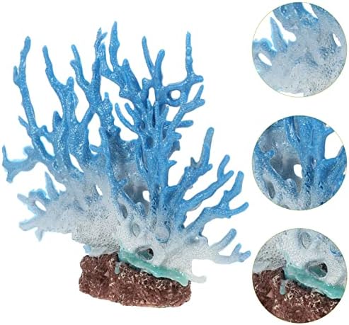 מלאכותי אלמוגים קישוט מתחת למים ים צמחים קישוטי קרפט שרף אקווריום צמחים אלמוגים דגי טנק קישוטי אקווריום