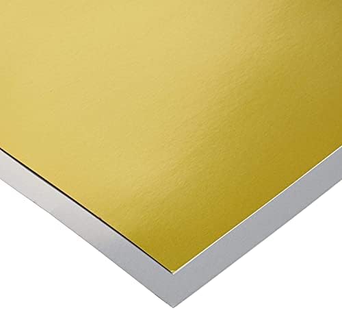 מוצרי Hygloss Metallic Foil Board-10 גיליונות, 8.5 x11 5 זהב & 5 כסף