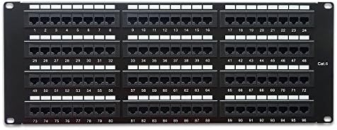 ACCL CAT.6 110 לוח תיקים מסוג 96 PORT RACKMOUNT, 3 חבילה