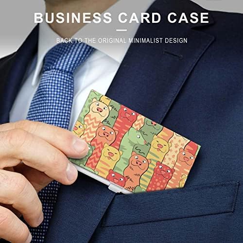 מצחיק חמוסים עסקים כרטיס ספק עבור גברים & נשים כרטיס בעל אשראי ארנק כרטיס מזהה מקרה ארגונית אחת גודל