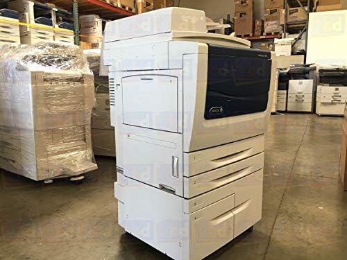 Xerox WorkCentre 5890 טלובואיד גודל לייזר לייזר רב-תכליתי מכוסה-90 עמודים לדקה, העתק, הדפס, סריקה, 2 מגשים,