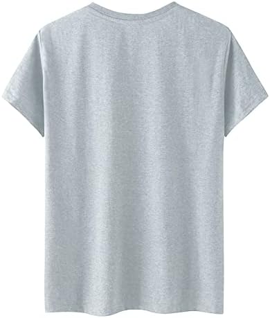 חולצות לנשים בתוספת גודל רגוע קל משקל חולצות קצר שרוול קיץ טרנדי מקרית צוות צוואר מוצק