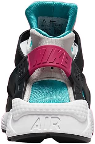 Nike Mens Air Huarache נעל ריצה, אמרלד שחור/קטלני-ורוד-חדש, 12