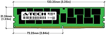 החלפת A-Tech 128GB ל- HP 815102-H21-DDR4 2666MHz PC4-21300 עומס ECC מופחת LRDIMM 288-PIN 8RX4