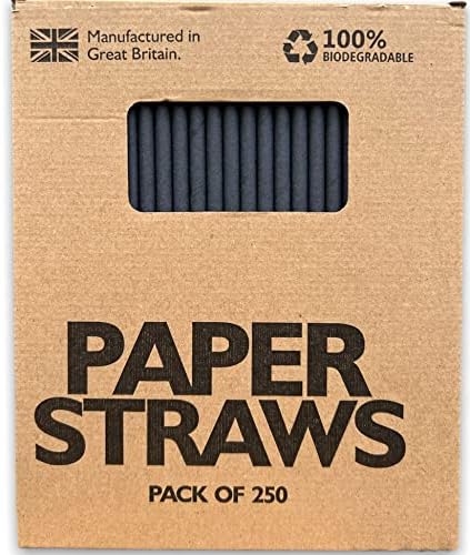 מוצק שחור נייר 250 יחידות תוצרת בריטניה - מתכלה קשיות