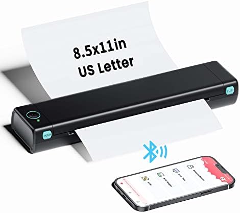 מדפסות ניידות קולורווינג אלחוטיות לנסיעות מדפסת ניידת בלוטות ' לטלפון, מדפסת קומפקטית ללא דיו למחשב