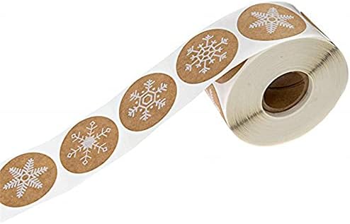 חבילה חג המולד מדבקות תווית קישוטי מתנה 1 רול 500 מדבקות אישיות מעשי קישוטי נפוח מדבקות למבוגרים