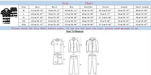 חליפות פולו לגברים 4 ביולי חולצות T פטריוטיות ומכנסיים קצרים 2 סט חתיכות 2023 קיץ רוכסן מזדמן פולו.