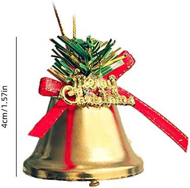 קישוט עץ חג המולד תליון פעמון פלסטי
