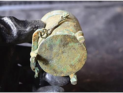 Shijie1701AA Attray Attray עתיק אוסף סיר ברונזה טהור פסל פסל משומר אביזרים דקורטיביים מגש אפר