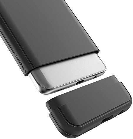 מארז חגורת Galaxy S9, כיסוי אחיזה מגן דק במיוחד עם קליפ נרתיק דק לסמסונג S9 שחור חלק