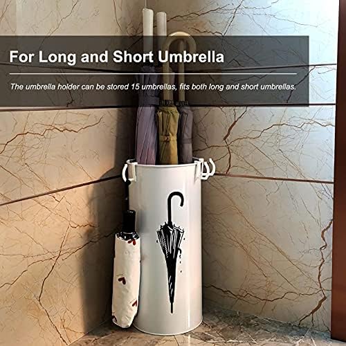 מטריית זסוס עומדת עגול מטריית מתכת מחזיק מתלה מחזיק שטח מחזיק מטרייה לבית דלי מטרייה אטום גשם