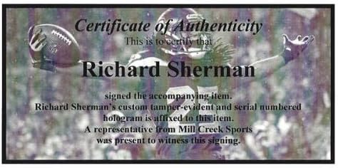 ריצ ' רד שרמן חתם סיאטל סיהוקס ממוסגר ספורטס אילוסטרייטד מגזין ר. ס. הולו סטוק 90590-חתומים
