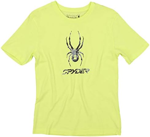 חולצת טריקו כותנה גרפית של Spyder Boys Athletic