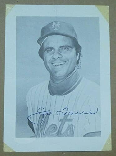 ג'ו טורה חתם על ניו יורק Mets 5x7 צילום בייסבול עם מדבקת JSA ללא כרטיס - תמונות MLB עם חתימה