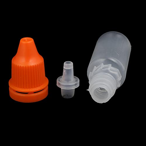 מפת המקור פלסטיק השמטת אחסון בקבוק סחיט טפטפת 20 ממ קוטר 10 מיליליטר ברור 3 יחידות