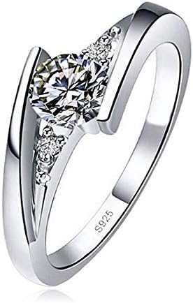 2023 חדש גודל טבעת מתנת נשים חתונה החוצה אירוסין להנציח תכשיטי 510 טבעות טבעות ולארוז