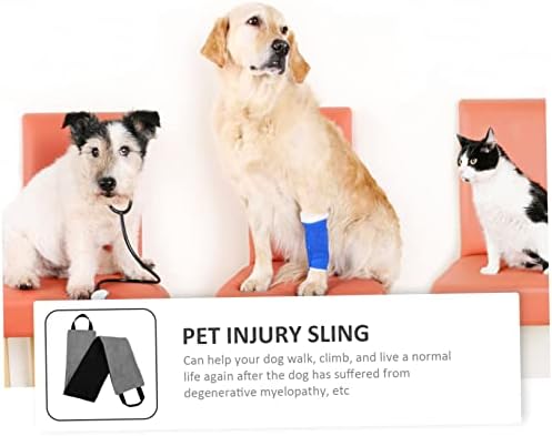 Ipetboom 3pcs סיוע לכלבים חגורת רצועה מחזיק יופי דברים רתמת כלב הרמת כלבים תמיכה ברצועת גור מדרגות תמיכה