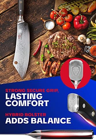 סכין Dalstrong Hybrid Cleaver & Chef