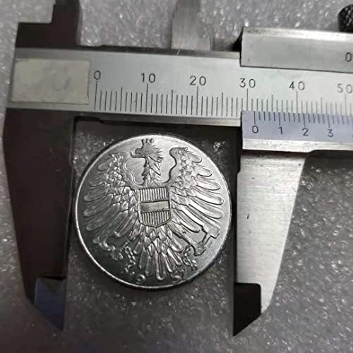 מלאכות עתיקות העתק גרמני מטבעות זיכרון עשו כסף ישן דולר כסף עגול מטבעות זרים אוסף עתיק 1032