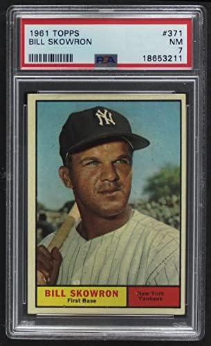 1961 Topps 371 Bill Skowron New York Yankees PSA PSA 7.00 Yankees