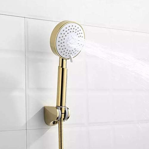 סט ברז מקלחת חדר אמבטיה ברזי סודמוטה, קיר רכוב אמבטיה ברז עם מרסס מקלחת יד, מוברש זהב אמבטיה אמבטיה