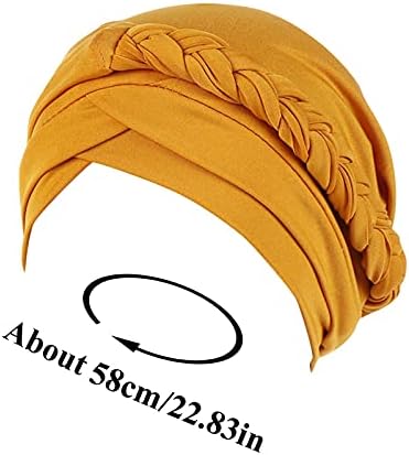 הכימותרפיה סרטן ראש כובע כובע אתני בוהמי מראש קשור מעוות צמת שיער כיסוי לעטוף טורבן בארה ' ב הכימותרפיה סרטן