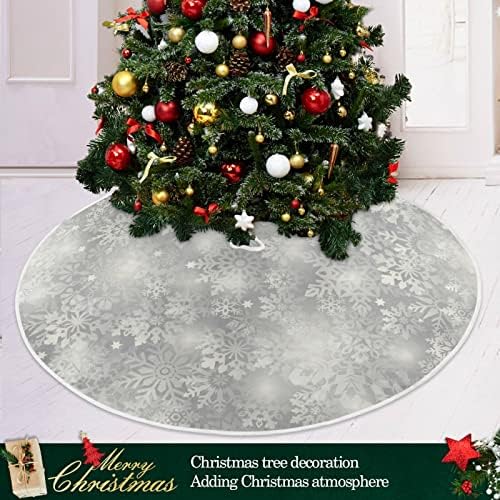קישוט חצאית עץ חג המולד של Alaza, קישוט חצאית מיני עץ קטן 35.4 אינץ