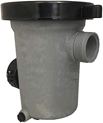 פלסטיקה של נתיבי מים 310-6500B Hi-Flo Pump Lanker דיור עם מכסה וסל זהה ל- 310-6500