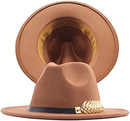 כובע צמר פדורה חגורת נשים קלאס