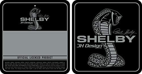 קבוצת העיצוב של JH Mens Ford Shelby Cobra קפוצ'ון Zip-Up עם סמלים קדמיים ואחוריים