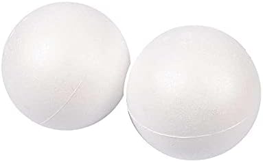כדורי/כדורי קלקר של CraftPlay - כדורים - לבן - קוטר 4 סמ - חבילה של 30
