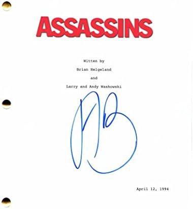 אנטוניו בנדראס חתם על חתימה מתנקשים תסריט סרט מלא - משותף לכוכב: סילבסטר סטאלון - פילדלפיה, דזפרדו, אוויטה,