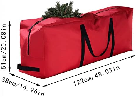 48 אינץ/69 אינץ שקיות לאחסון, עץ חג המולד אחסון שקית אחסון תיק עץ שקית פלסטיק תיק סטנד עץ חג