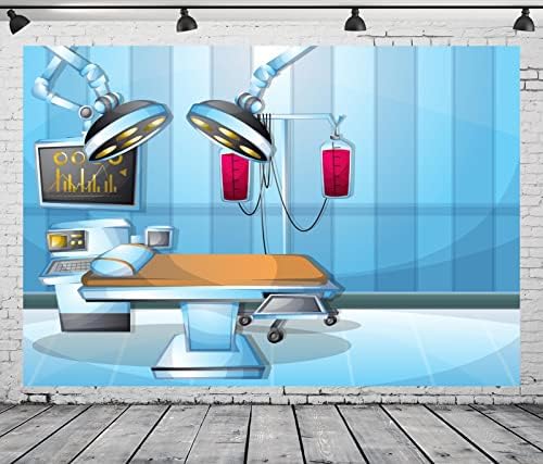 בלקו 5 * 3 רגל בד ניתוח ניתוח חדר רקע ילדים קריקטורה בית חולים רפואי ציוד צילום רקע סיעוד בית ספר רופא אחיות