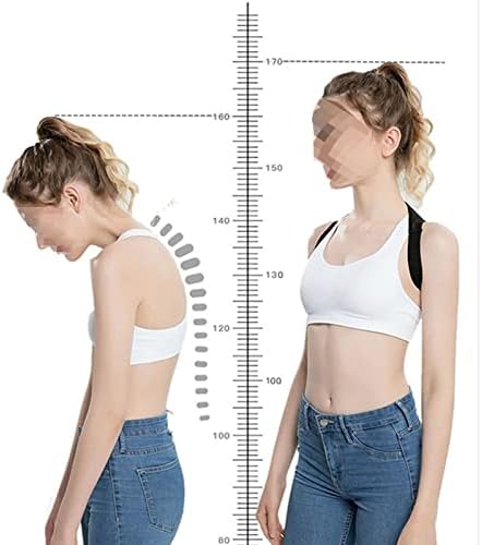 מתקן יציבה לנשים, מתכוונן חזרה יציבת מתקן לגברים, מתכוונן יציבה חזרה סד עבור עליון ותחתון כאבי גב הקלה 1202