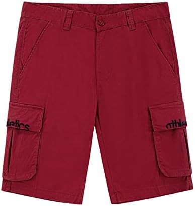 מכנסי טרנינג כבדים לגברים כותנה לגברים כותנה לנשימה מכנסיים קצרים מזדמנים פשוטים