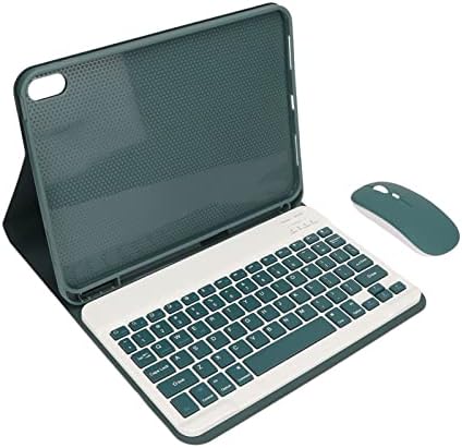 סט מקלדת אלחוטית של Naroote, מונע החלקה אוטומטית Tablet Case ABS ABS PU גזרות מדויקות עבור