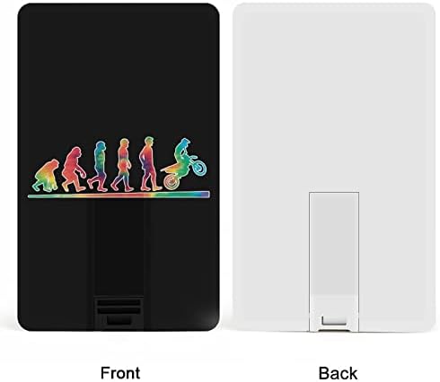 עניבת צבע-מוטוקרוס אבולוציה עפר אופניים כרטיס אשראי כרטיס פלאש USB כונני זיכרון מותאם אישית מקל מפתח מתנות