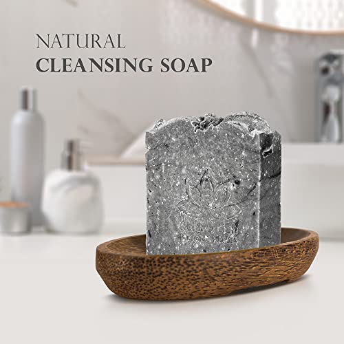 בר סבון זית מרגיע עם שמן זית אורגני ועלי זית-אנטי אייג ' ינג ונוגד חמצון סבון טבעי בתהליך קר בעבודת יד בארצות