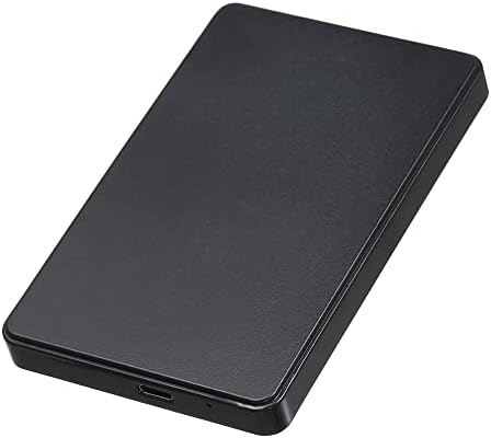 HUIOP 2.5 אינץ 'חיצוני HDD/SSD מארז סוג C העברה במהירות גבוהה עיצוב ללא כלים קל התקנה שחורה