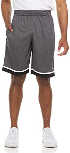 Spalding Mens Dimple Mesh Mess Beardbort כדורסל קצר