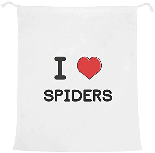 אזידה' אני אוהב עכבישים ' כביסה/כביסה / אחסון תיק