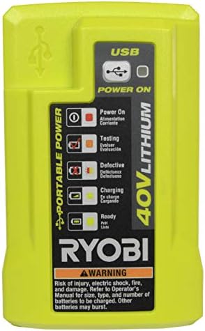Ryobi OP404 Lithium-ion מטען סוללות 40 וולט