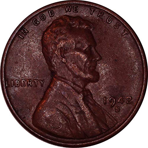 1942 S Lincoln Weat Cent 1c